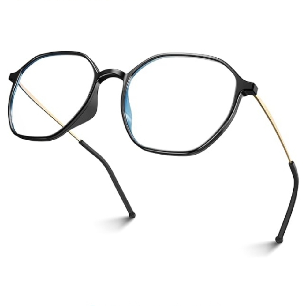 Blue Light Blocking Glasses Frame Anti Glare Eye Protection Black Eyeglasses